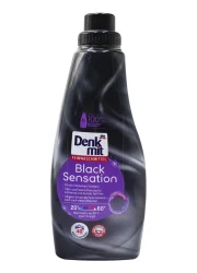 Товар Безфосфатний гель Denkmit для прання чорної білизни black sensation 1л