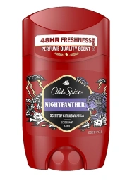 Дезодорант-стік Чоловічий Old Spice NightPanther Scent Citrus Vanilla Deodorant Stick 48h Freshness Олд Спайс Пантера Ваніль 50г
