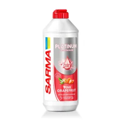 Товар Гель для миття посуду з Дозатором Sarma Platinum Extra Gel Pink GrapeFruit Сарма засіб Концентрат аромат Рожевий Грейпфрут 500мл