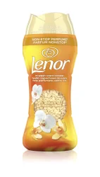 Товар Кондиціонер для прання Парфумований Гранули Lenor Non-stop Perfume Gold Orchid Ленор ароматичні перлини Золота Орхідея Тубус 210г