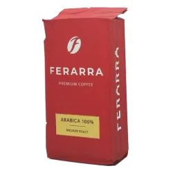 Товар Кава мелена Ferarra Arabica 100% Medium Roast Premium Coffee Ферара 100% Арабіка з ароматом Класичним Вакуум 250г