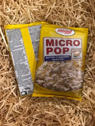 Попкорн для мікрохвильової пічки Mogyi з маслом 100г