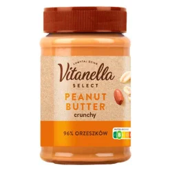 Товар Арахісова паста Vitanella Select Peanut butter Crunchy 96% Вітанела Селект масло з шматочками горіхів Кранчі Б