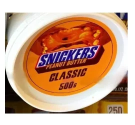 Товар Шоколадно-арахісова паста Snickers Peanut Butter Classic do Smarowania Снікерс Классік для Намазування Відерко 500г