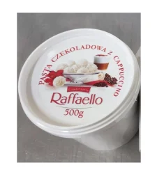 Товар Шоколадна паста з Капучіно Raffaello pasta Czekoladowa z Cappuccino do Smarowania Рафаелло паста для Намазування Відерко 500г