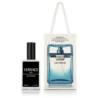 Парфумована вода Чоловіча Подарунок Versace Man eau Fraiche Версаче Освіжаюча Вода сумочка 50мл