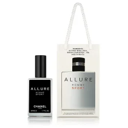 Товар Парфумована вода Чоловіча Подарунок Chanel Paris Allure Homme Sport Шанель Спорт Для Чоловіків сумочка 50мл