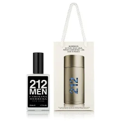 Товар Парфумована вода Чоловіча Подарунок Carolina Herrera New York 212 MAN Кароліна Херера 212 Для Чоловіків сумочка 50мл