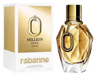 Товар Парфумована вода Жіноча Paco Rabanne Million Gold For Her Пако Рабан Мільйон Золота для Неї Коробка 90мл