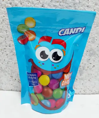 Шоколадне Драже в різнокольоровій Глазурі Candi Mimi Choco Кенді цукерки Мімі ЗІП пакет 230г