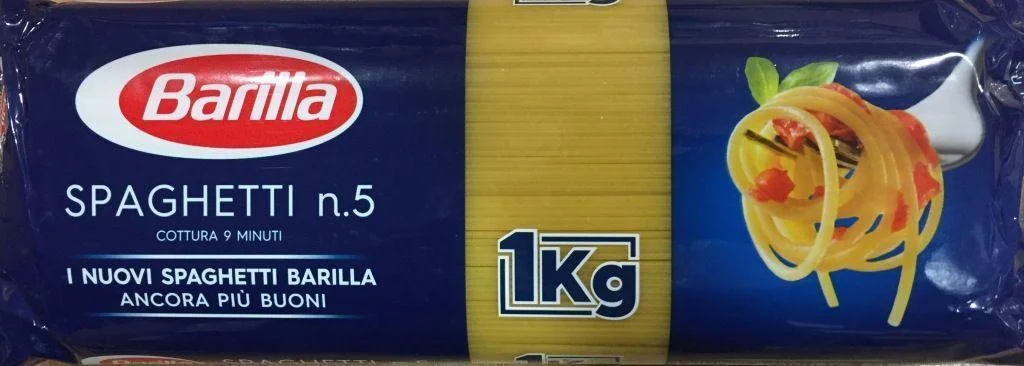 Макарони barilla Barilla no3 spaghetti, 1 кг
