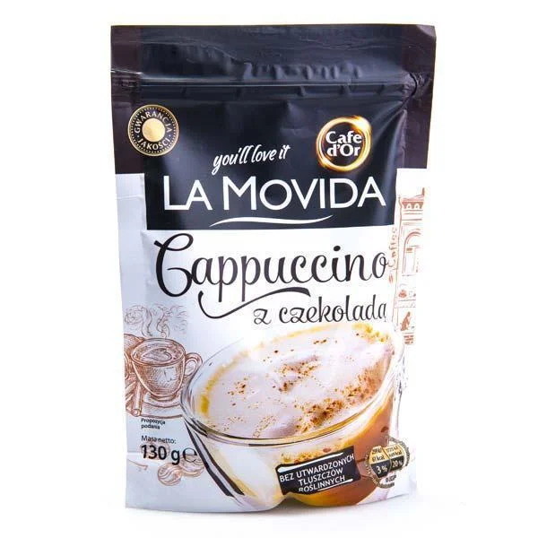 Капучино la La Movida  movida cappuccino шоколад, 130 г, польща.