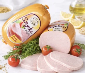 Товар Шинка дієтична з Індика Pyszny Indyk Szynka z Indyka Смачна Індичка з птиці Індича Блок в оболонці 570г