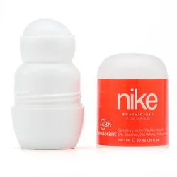 Товар Дезодорант Шариковий Nike Woman Coral Crush 48H Deodorant Sensitive Roll‑On Найк Кораловий шторм без алюмінію Рол-Он Сенсітів 50мл