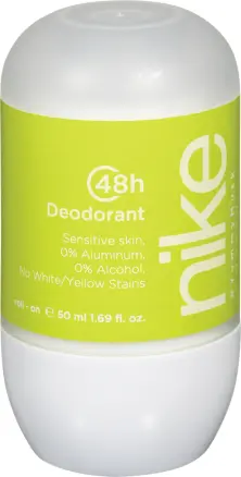 Дезодорант Шариковий Nike Woman Yummy Musk 48H Deodorant Sensitive Roll‑On Найк Солодкий мускус без алюмінію Рол-Он Сенсітів 50мл