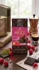 Шоколад чорний Heidi Dark&Raspberry Dark Chocolate 48% Хайді плитка солодка Малина в темному шоколаді Плитка 80г