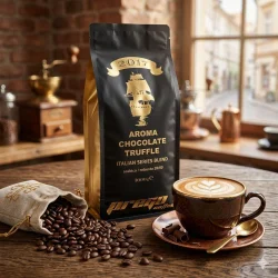 Товар Кава в зернах Prego Aroma Chocolate Truffles Coffee Italian Series Blend Arabica-Robusta Прего бленд шоколад Трюфель 1000г