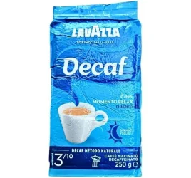 Товар Кава мелена Без кофеїну Lavazza Caffe Decaf Il Mio Momento Relax Classico Macinato Decaffeinato Лавацца Декаф Релакс Пакет 250г