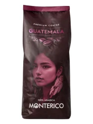 Товар Кава в зернах Monterico Guatemala Premium Coffee 100% Arabica Монтеріко Гватемала Преміум Арабіка Пакет з клапаном 1000г
