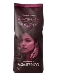 Кава в зернах Monterico Guatemala Premium Coffee 100% Arabica Монтеріко Гватемала Преміум Арабіка Пакет з клапаном 1000г