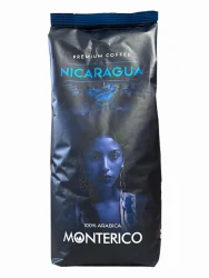 Товар Кава в зернах Monterico Nicaragua Premium Coffee 100% Arabica Монтеріко Нікарагуа Преміум Арабіка Пакет з клапаном 1000г