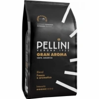 Кава в зернах Pellini Verona Gran Aroma Arabica Blend Fresco Aromatico Пелліні Верона Арома Пакет 1000г