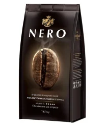 Товар Кава в зернах Ambassador Nero Espresso Dark Roast Quality Coffe Амбассадор Неро Темна купаж Арабіки та Робусти 1кг
