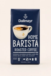 Кава мелена Dallmayr Barista Home Roasted Coffeе Деллмайер Хоум Баріста Купаж Арабіки та Робусти Інтенсивний і Насичений смак 500г