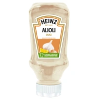 Соус барбекю міні Heinz Alioli Sauce Хейнз Айолі До мяса та салатів Насичений майонез з часником та лимоном 265мл