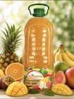 Сік Мультифруктовий Wosana Sok 100% Wielcowocowy z witamina C Восана натуральний з вітаміном С Мініканістра 3000мл