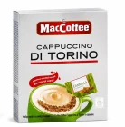 Кавовий напій MacCoffee Cappuccino DiTorino Canella МакКофе Капучино розчинний Торино з Корицею 10шт Пакетики 250г