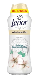 Кондиціонер для прання Парфумований Гранули Lenor Light Perfume Baumwollblute XL Pack Ленор ароматичні перлини Квіти бавовни 510г