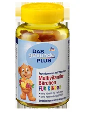 Товар Вітамінний комплекс DAS gesunde PLUS Multivitamin-Barchen для дітей 60шт