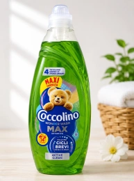 Гель для Швидкого прання Coccolino Wonder Wash Max Gel Short Cycle ProS Active Clean Коколіно Макс Активне очищення 54прань 2160мл