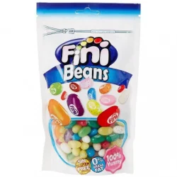 Товар Жувальні мармеладні драже Fini Beans Фіні Боби різнокольорові 17 смаків без глютену 180г