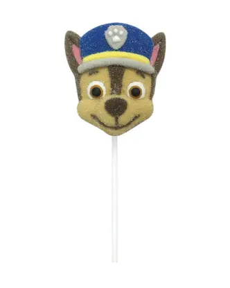 Цукерка льодяник Щенячий Патруль Relkon Paw Patrol Marshmallow Lollipops Blue Релкон Маршмеллоу на Палочці смак Полуниця 1шт 45г