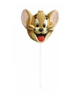 Цукерка льодяник Том та Джеррі Relkon Tom and Jerry Marshmallow Lollipops Girl Релкон Маршмеллоу на Палочці смак Полуниця 1шт 45г