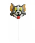 Цукерка льодяник Том та Джеррі Relkon Tom and Jerry Marshmallow Lollipops Boy Релкон Маршмеллоу на Палочці смак Полуниця 1шт 45г