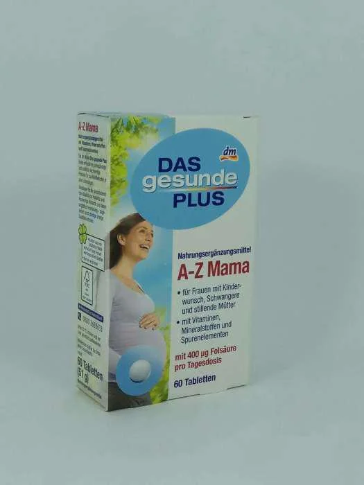 Вітамінний комплекс для вагітних denk mit das gesunde plus a-z mama 60 шт.