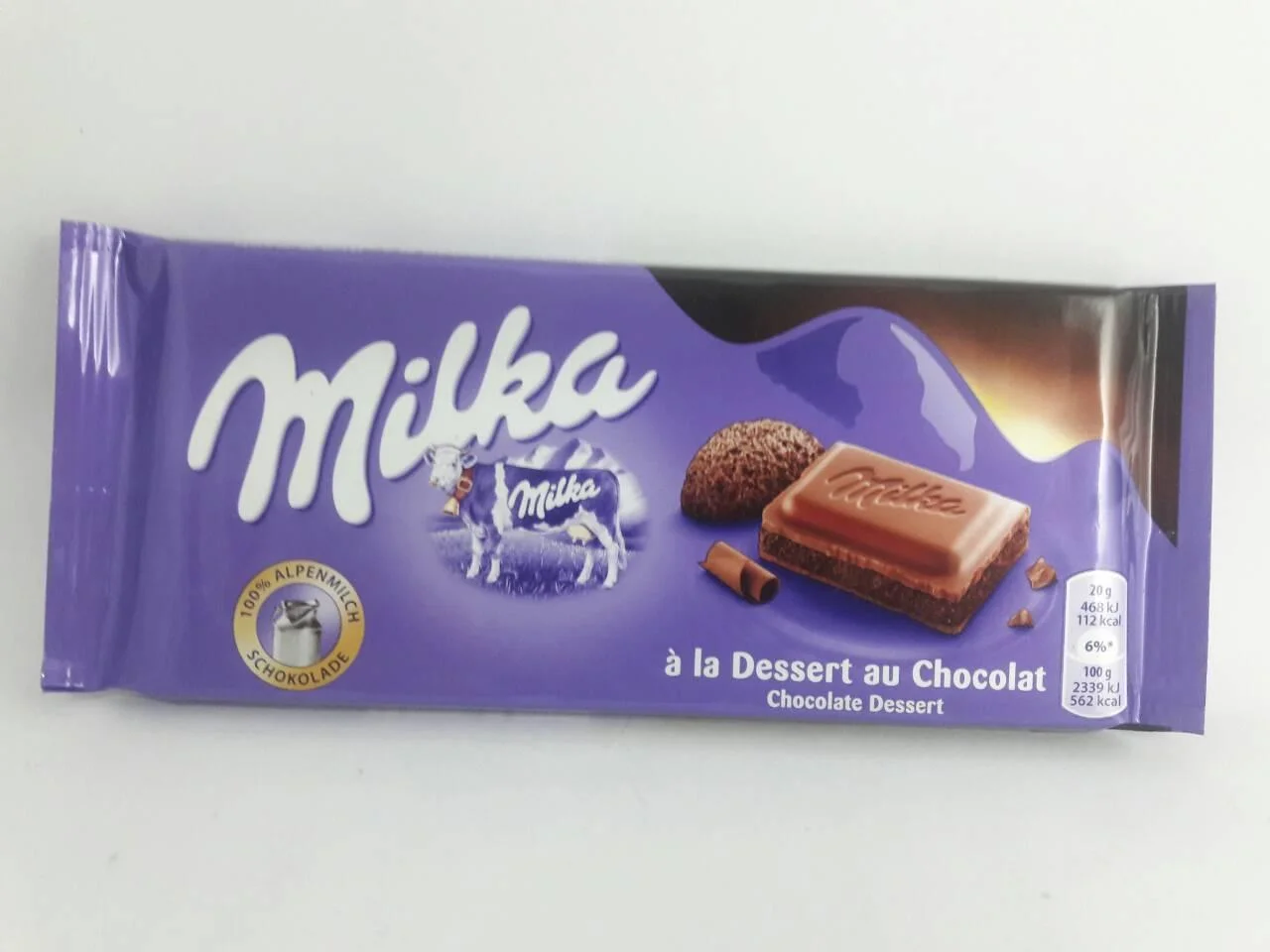 Шоколад milka Milka dessert au chocolat 100 г.