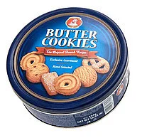 Пісочне печиво Matheo butter cookies patisserie matheo ж/б, 454 г.