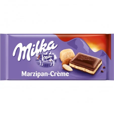 Шоколад milka milka milka marzipan creme 100 г