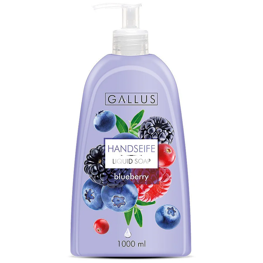 Рідке мило Gallus gallus blueberry чорниця 1 л