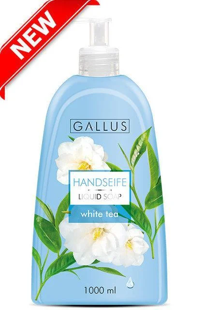 Рідке мило Gallus gallus white tea білий чай 1 л