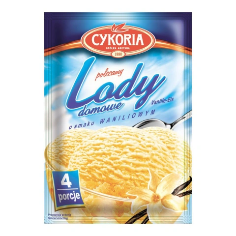 Порошок для приготування морозива Cykoria lody domowe з ванільним смаком 60г