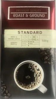 Кава мелена Standard Coffee standart roast & ground 500г