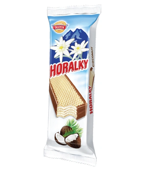 Вафельки goralki  Goralki кокосові 50 г горалки
