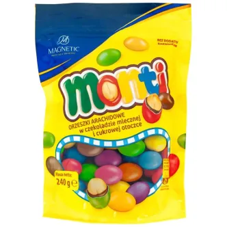 Арахіс у шоколадній глазурі Monti 240г