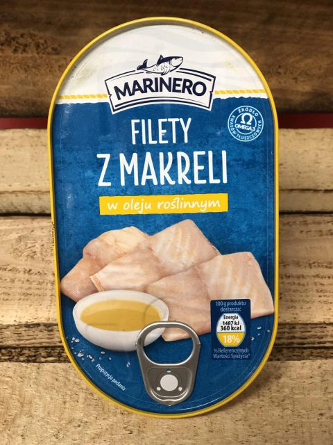 Філе макрелі в олії Marinero 170г