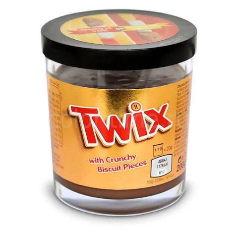 Шоколадна паста Twix twix with crunchy biscuit pieces